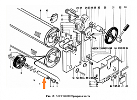 Ось МСУ 06.604: купить в Ростове-на-Дону