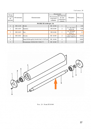 Вал ЗП 14.603: купить в Ростове-на-Дону