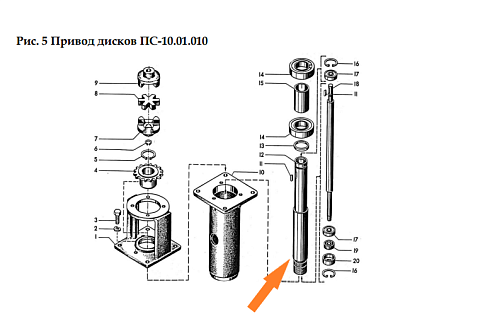Вал ПС-10.01.308 (Вал ПС-10.01.808): купить в Ростове-на-Дону Вал ПС-10.01.308 (Вал ПС-10.01.808): купить в Ростове-на-Дону