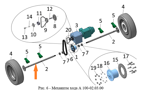 Полуось А-100.02.03.02.00: купить в Ростове-на-Дону