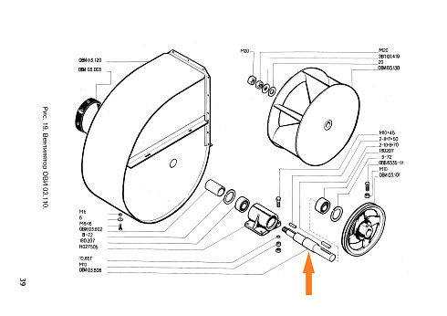 Вал ОВИ 03.606 (вентилятор): купить в Ростове-на-Дону