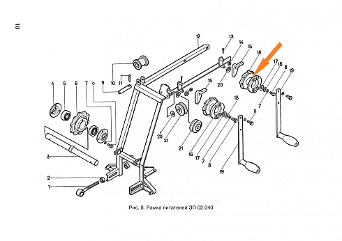 Храповик ЗПТ 1019А (ЗЭ 02.190): купить в Ростове-на-Дону