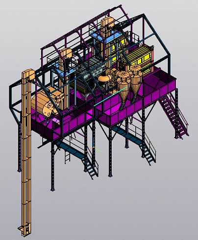 Машина предварительной очистки МПО-100: купить в Ростове-на-Дону