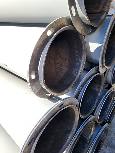 Зернопровод Ф=200 (длина 2м, толщина 2мм): купить в Ростове-на-Дону