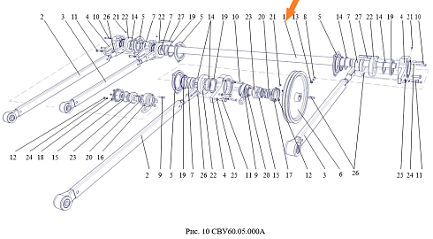 Вал главный СВУ 60.05.010А: купить в Ростове-на-Дону
