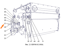 Шкив СВУ-60.02.101 (1 руч В(б) d=400 ф=35 Н209.017): купить в Ростове-на-Дону