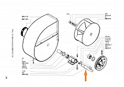 Вал ОВИ 03.606 (вентилятор): купить в Ростове-на-Дону