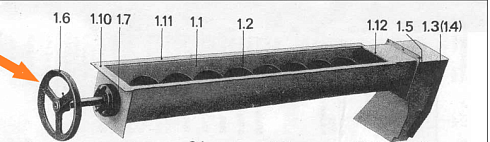 Шкив шнека первичной аспирации К 527, 547: купить в Ростове-на-Дону