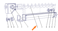 Шнек СВУ 60.03.210А: купить в Ростове-на-Дону