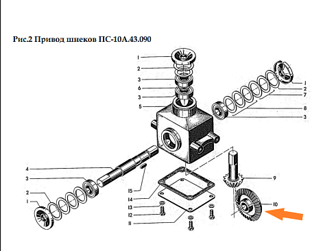 Колесо зубчатое ПС-10.43.607: купить в Ростове-на-Дону