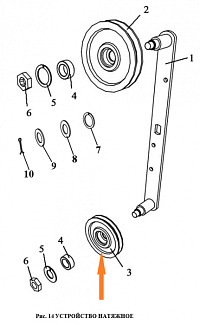 Ролик МСУ 08.200 (Под ремень Вб): купить в Ростове-на-Дону