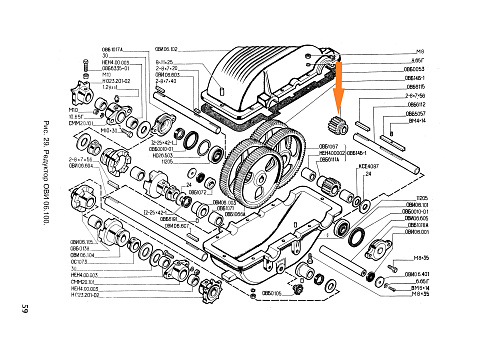 Шестерня ОВБ 6115 (Z=17 переключения): купить в Ростове-на-Дону