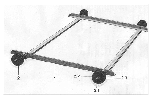 Щеточная тележка К 527 НРС: купить в Ростове-на-Дону