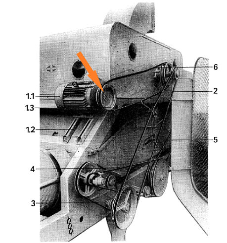 Шкив Эл. Двигателя К 531 (185/165/28 мм.): купить в Ростове-на-Дону