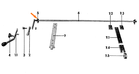 Втулка вала колотушек (Треугольный маленький): купить в Ростове-на-Дону
