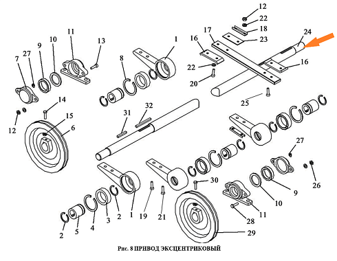 Вал ЗВТ 02.655: купить в Ростове-на-Дону