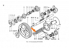 Пружина ЗП 04.605: купить в Ростове-на-Дону