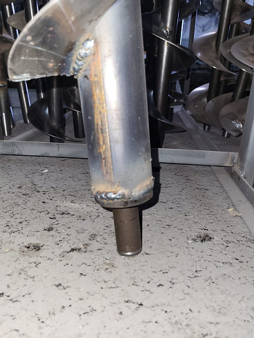 Шнек первичной аспирации К 527, К 547 (длинная цапфа, правый.): купить в Ростове-на-Дону