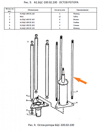 Стяжка А1-БЦС-100.02.103 (ф16мм L=1375мм резьба 85 мм.): купить в Ростове-на-Дону