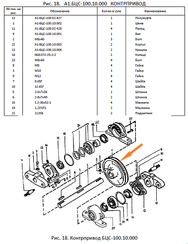 Шкив А1-БЦС-100.10.002 (d=180*30в(б)=1 руч.): купить в Ростове-на-Дону