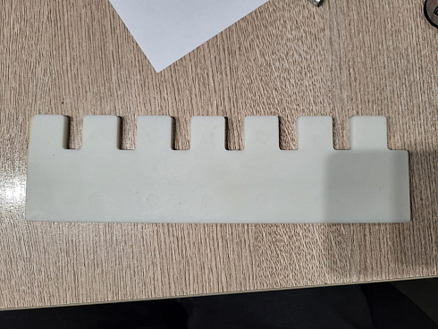 Щетка очистки верх. решета К-527 селикон (к-т 65шт) идет на верхнии стан: купить в Ростове-на-Дону